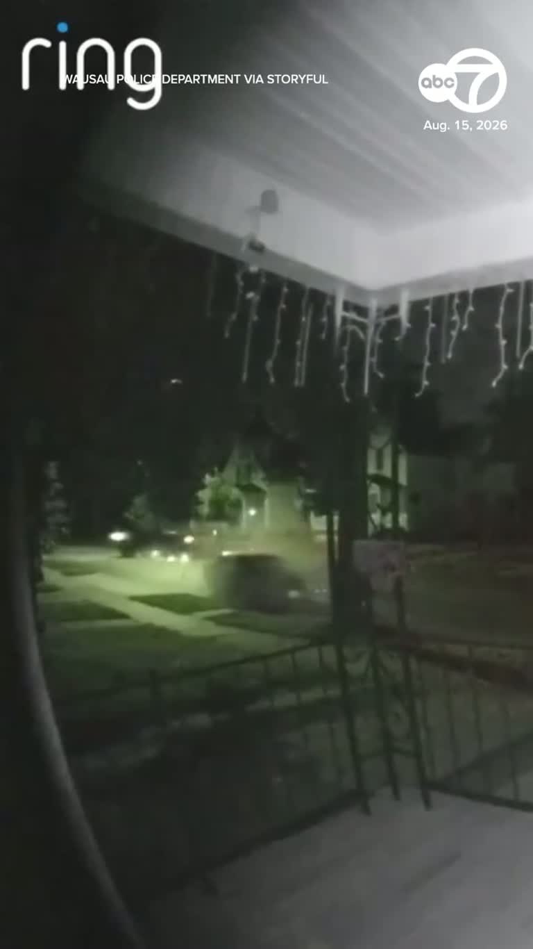 Ring Camera Catches Impaired Driver Hitting Parked Cars at Double Speed