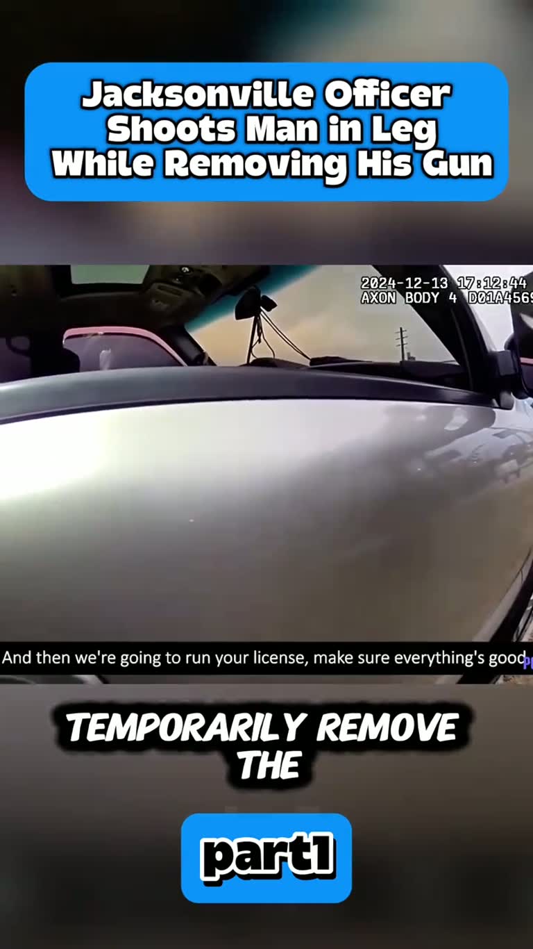 Bodycam: Jacksonville Traffic Stop Ends With a Single Shot