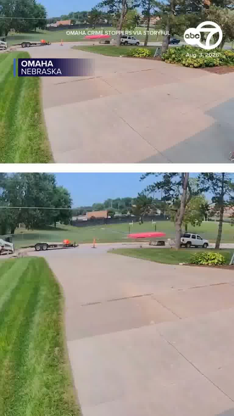 Omaha driver backs into $10,000 mailbox as laughter heard on camera