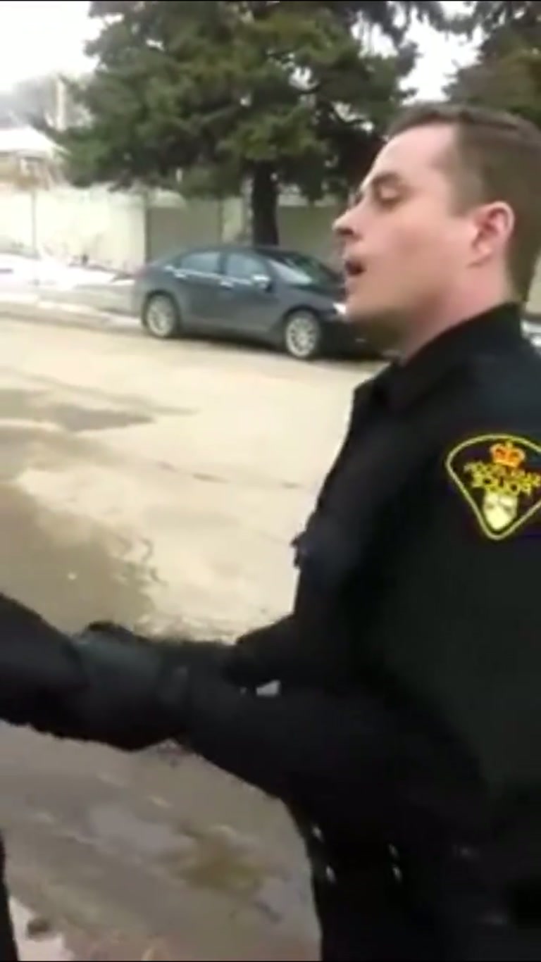 Officer Detains Man Walking Down Road Over 'Suspicious Vehicle'