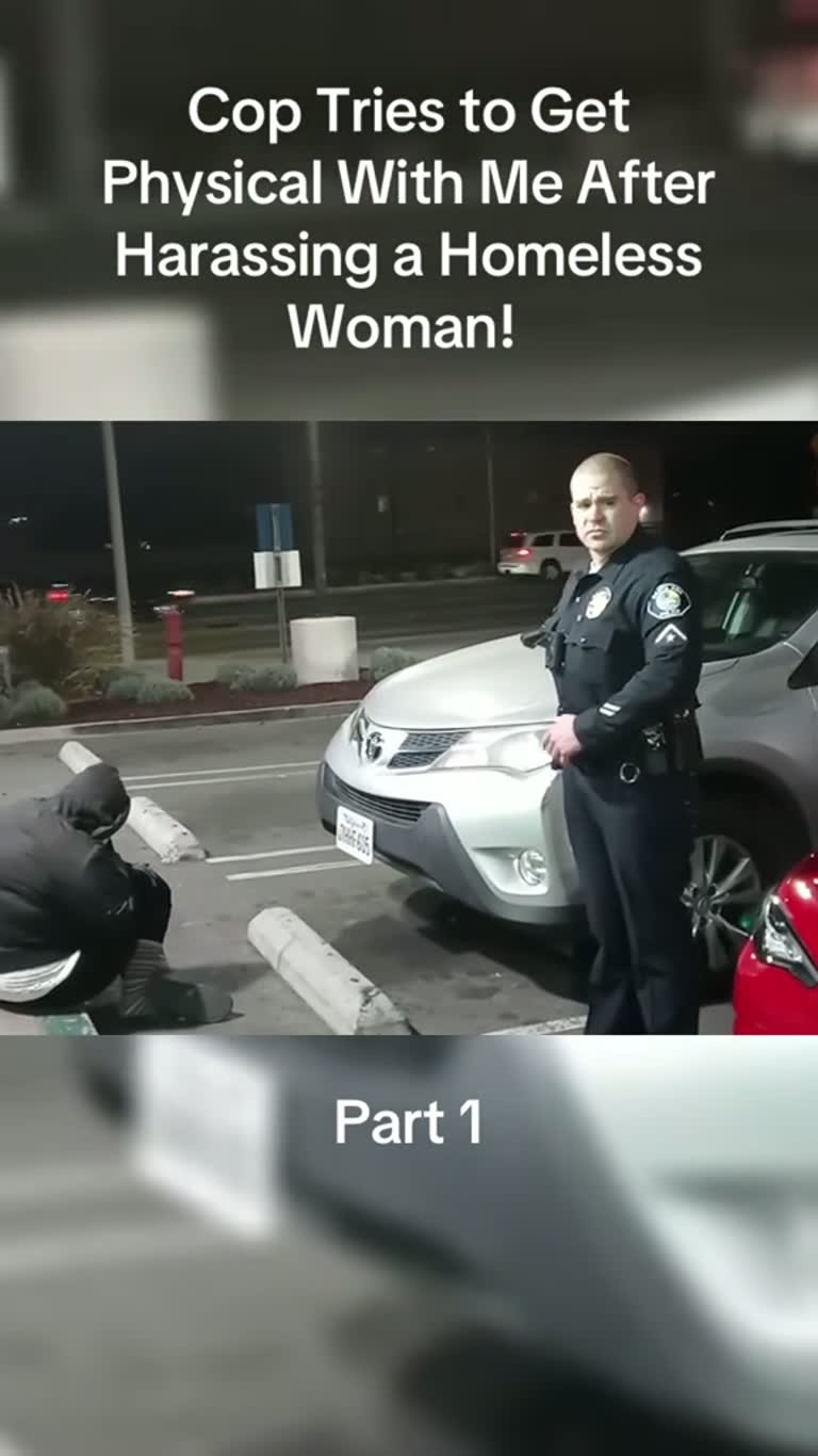 Officer Warns Filmer He's 'Interfering' at Night Parking Lot