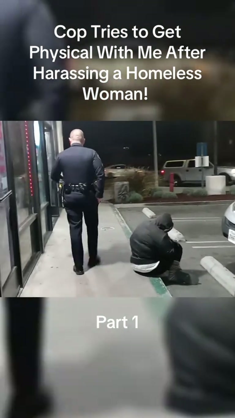 Officer Warns Filmer He's 'Interfering' at Night Parking Lot