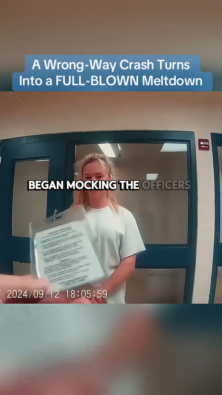 Bodycam: Wrong-Way Crash Driver Blames GPS, Then Arrest