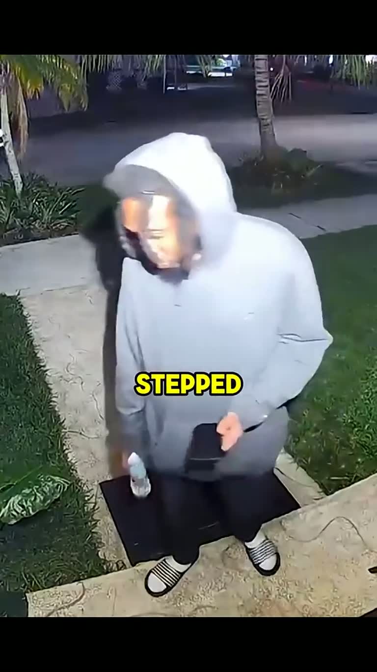 Doorbell Camera Captures Tense Florida Doorstep Exchange After Follow Claim