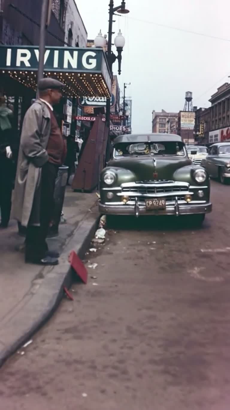 Remember When Downtown Felt This Alive? A 1956 Chicago Friday