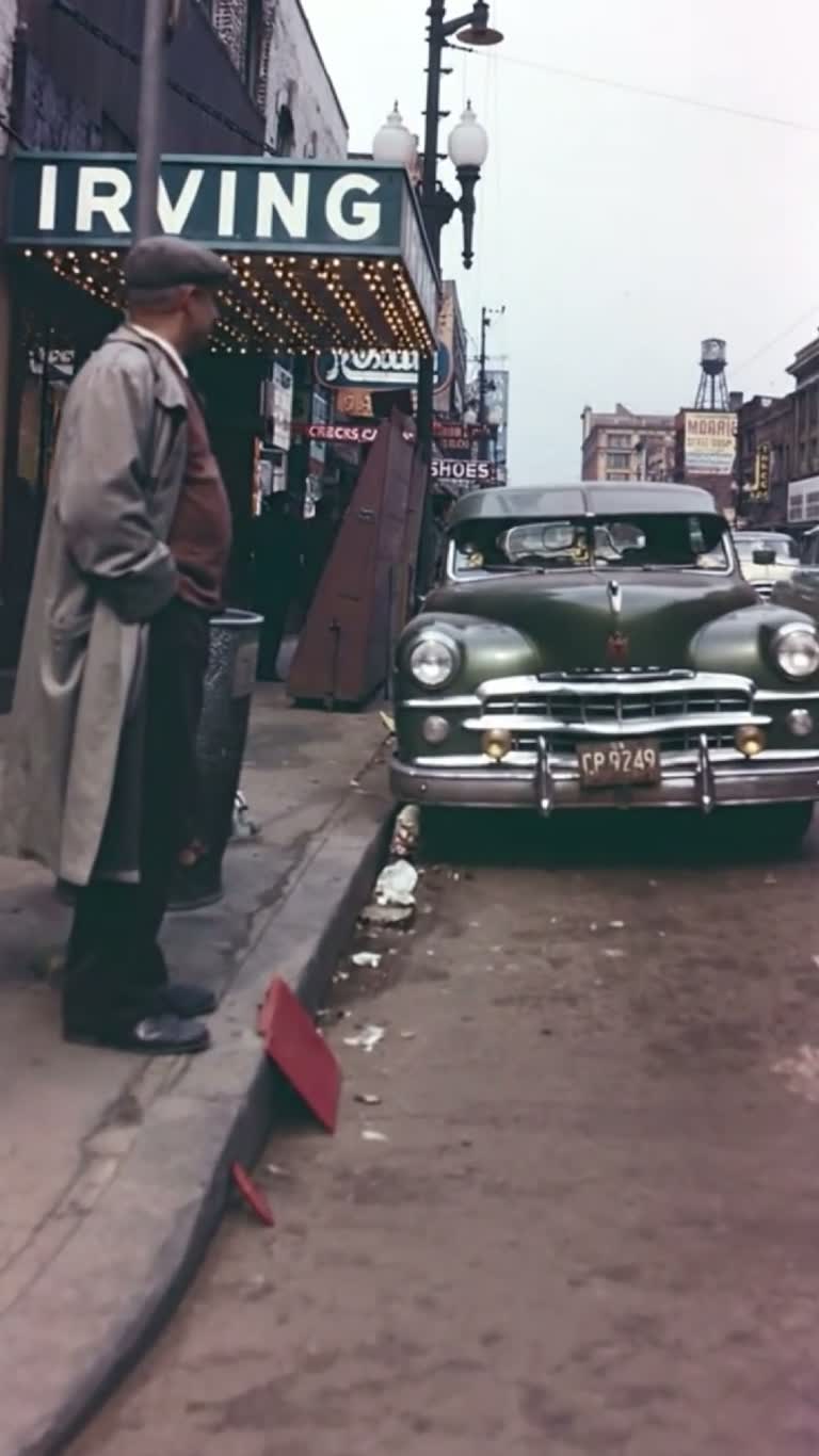 Remember When Downtown Felt This Alive? A 1956 Chicago Friday