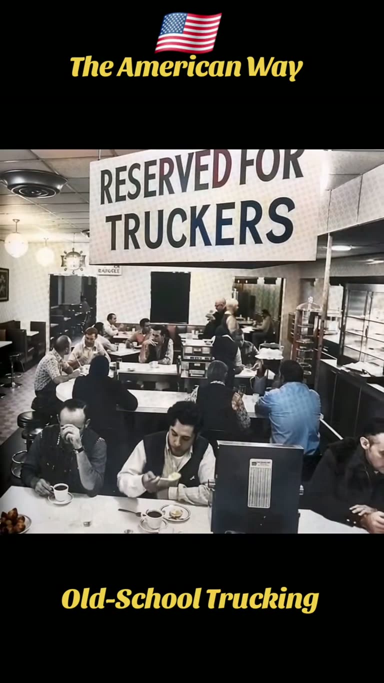 Remember When Truckers Had Their Own Table at the Diner