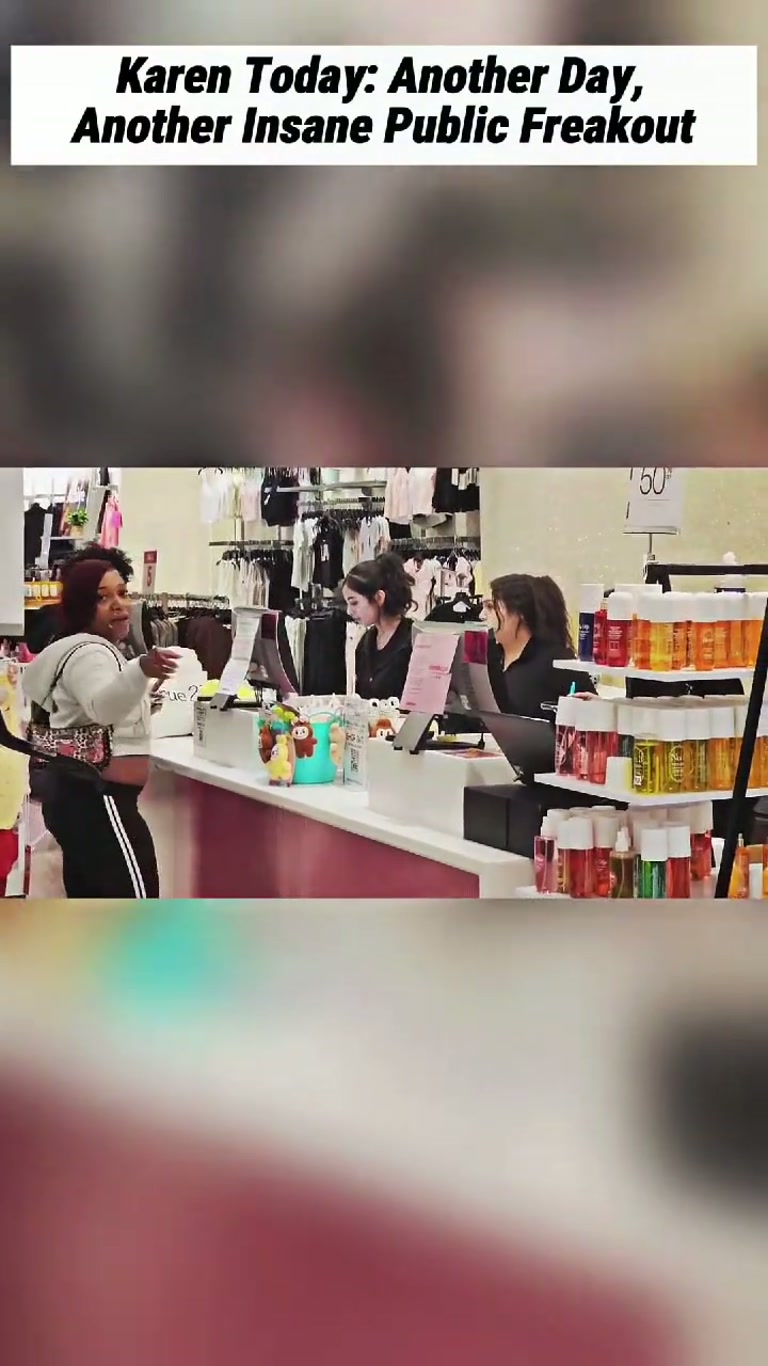 Store Checkout Argument Escalates as Bystander Records It All