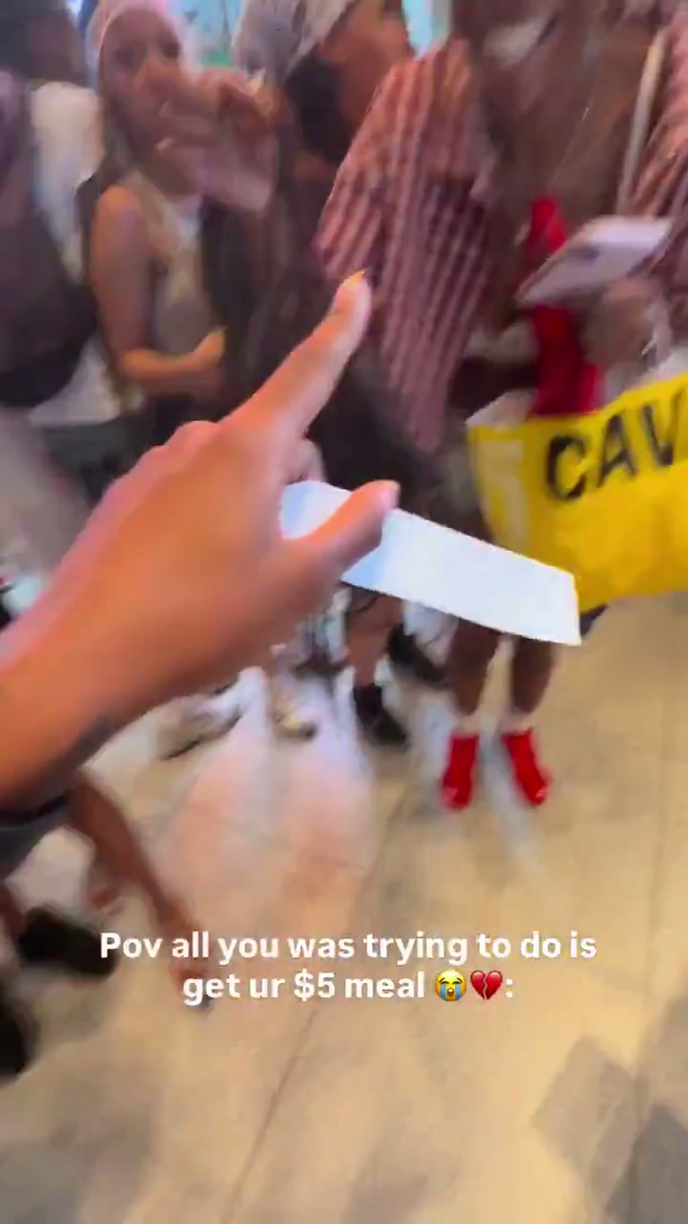 McDonald's $5 Meal Run Turns Into a Public Scuffle on Camera