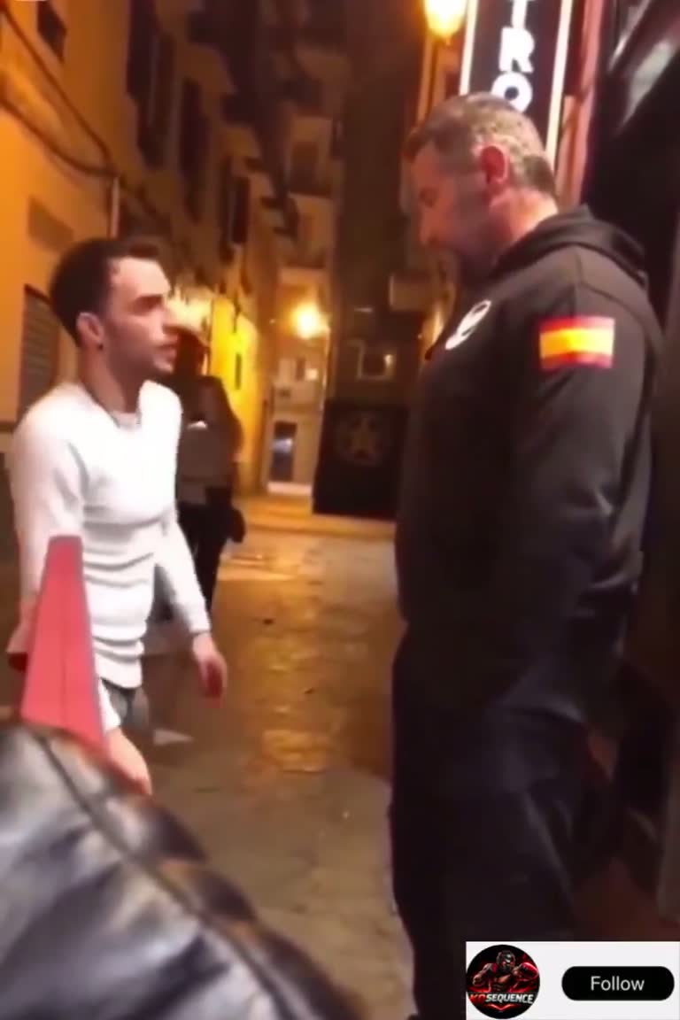 Man Faces Off With Bouncer at Night — Then Ends Up on the Ground