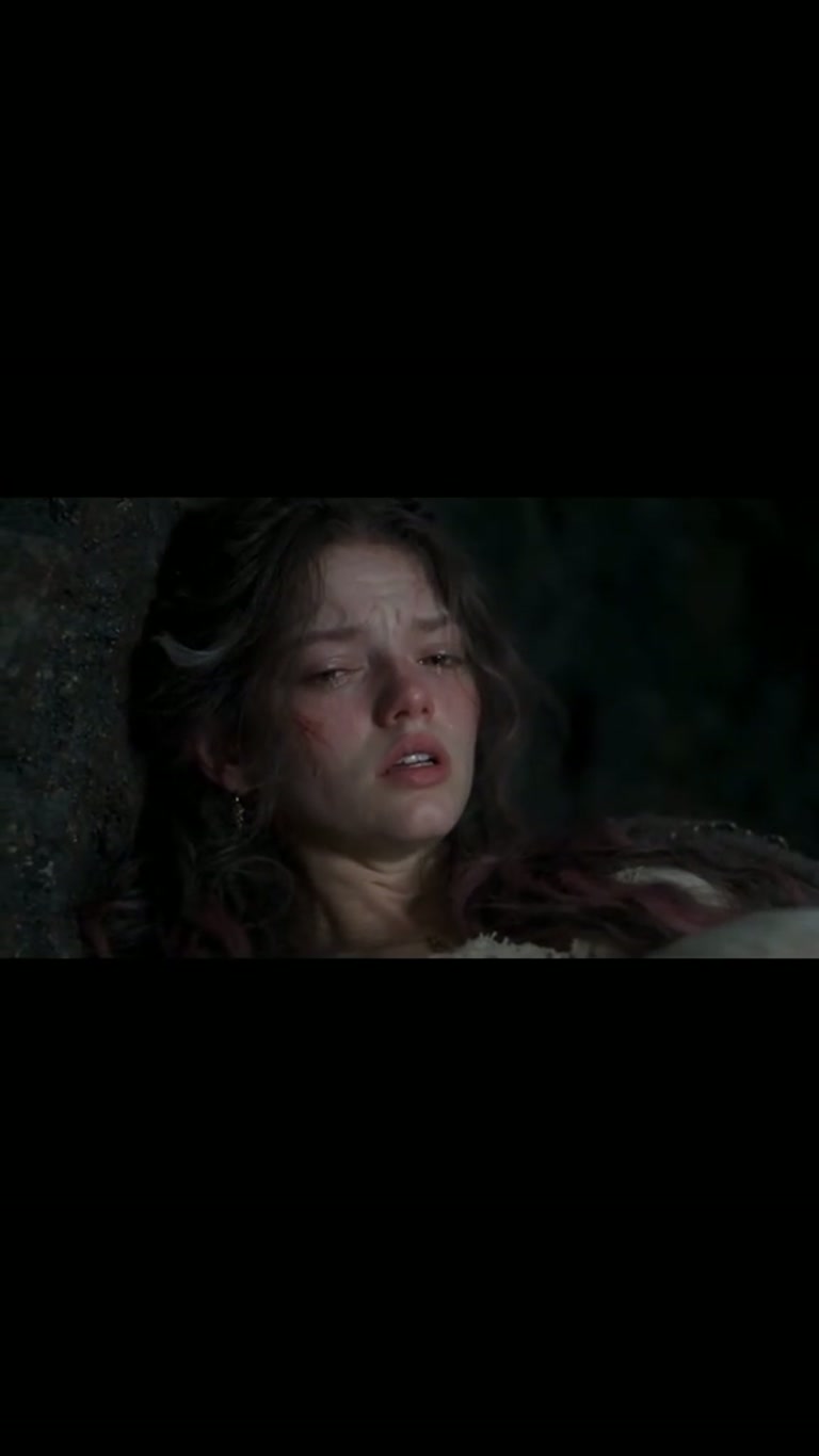 She Gives Birth in a Cave, Then Two Wolves Arrive at the Mouth