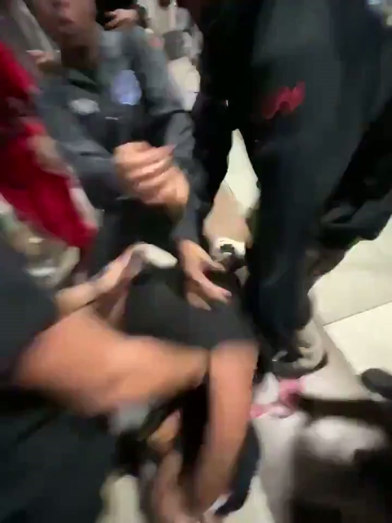 Cafeteria Confrontation: One-Sided Fight Caught on Camera