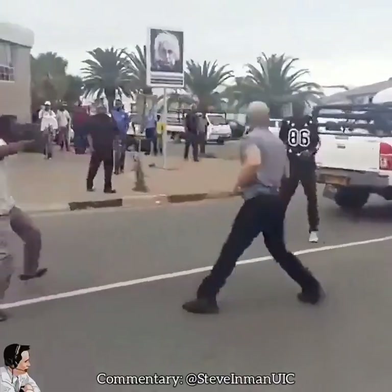 Road Rage Brawl: One Man Stands His Ground Against Group