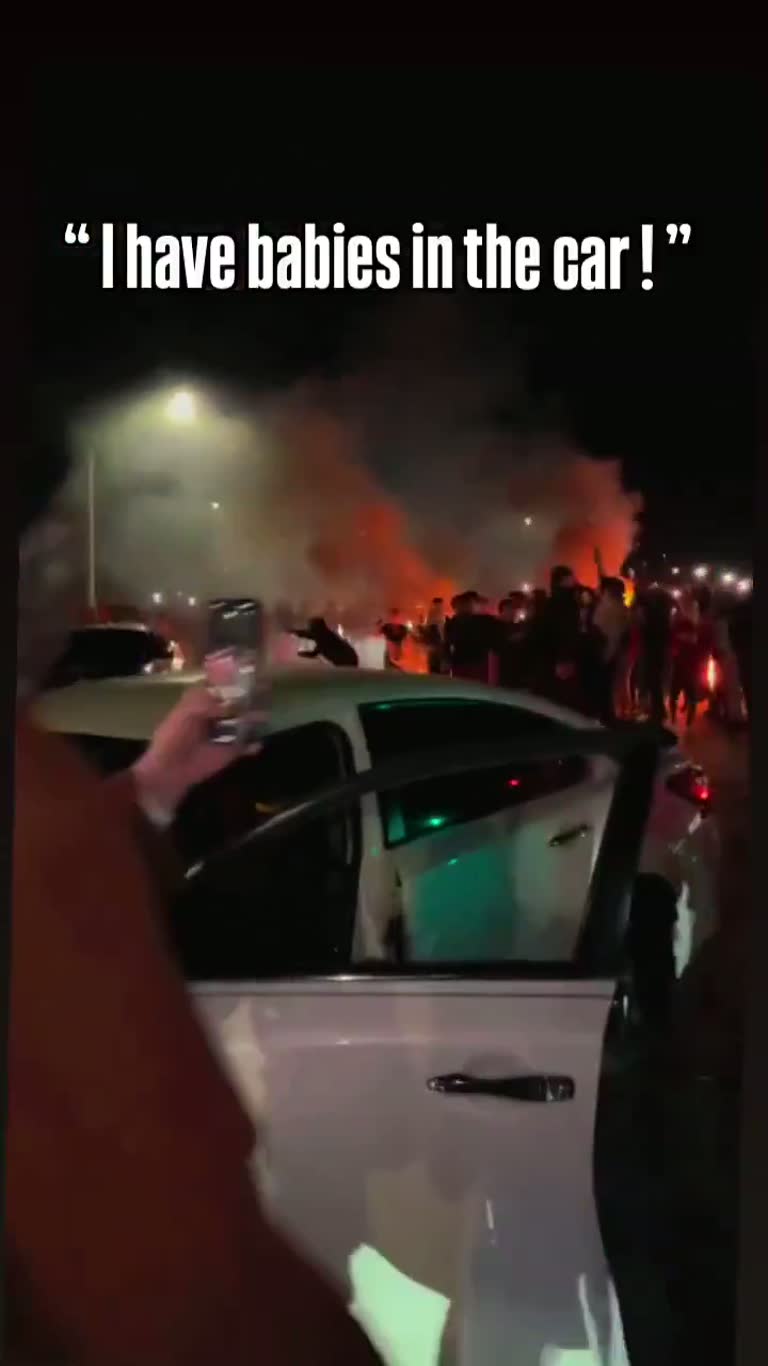 Woman Screams 'I Have Babies in the Car' During L.A. Night Unrest