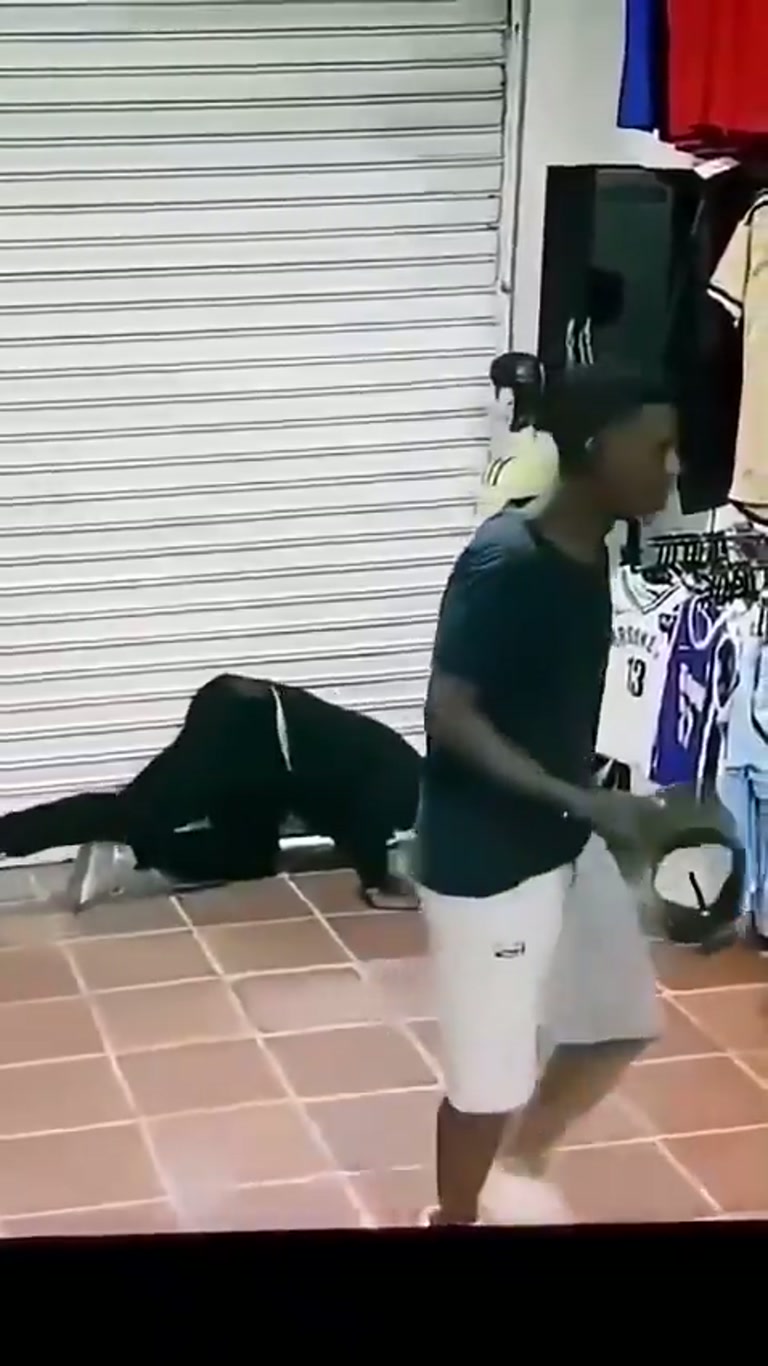Shutter Down: Two Shoppers Trapped Inside a Jersey Store