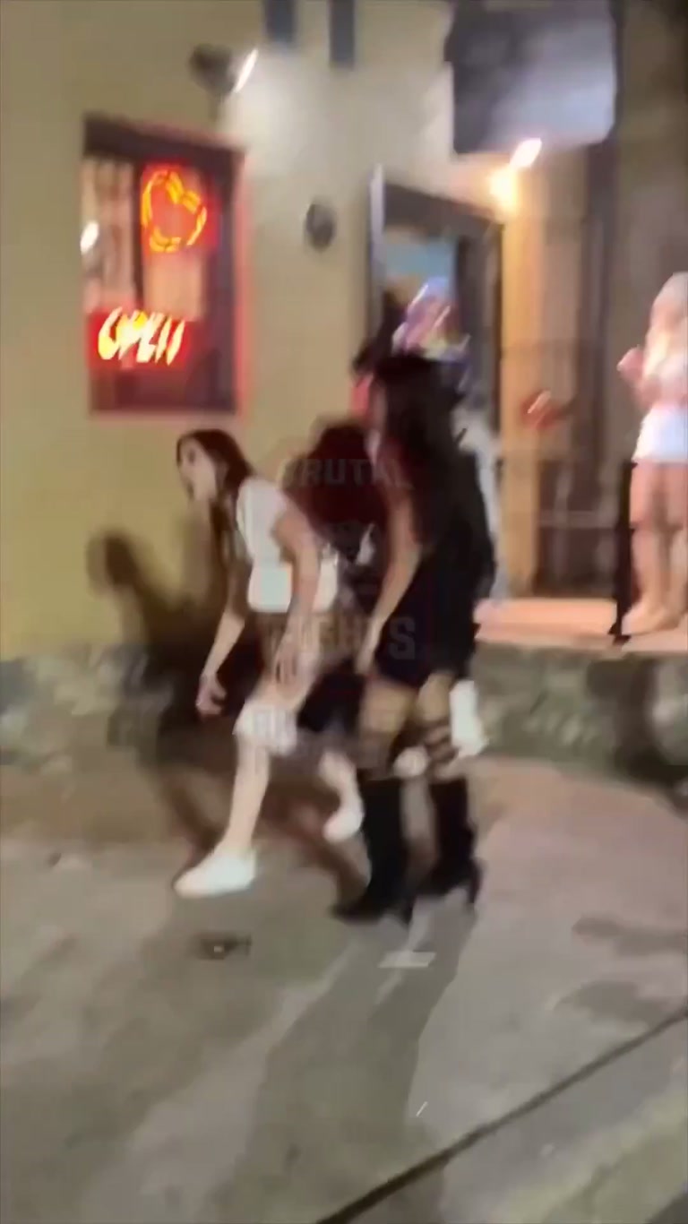 Viral Video Shows Women in Mini Skirts Fighting Outside