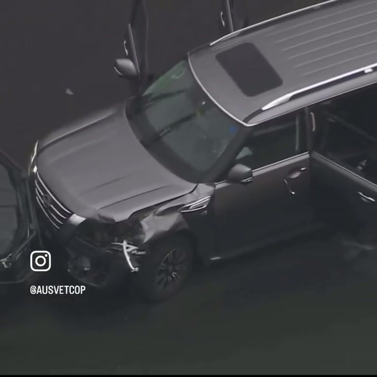 Tactical Police Swarm a Melbourne Freeway in Daylight Takedown