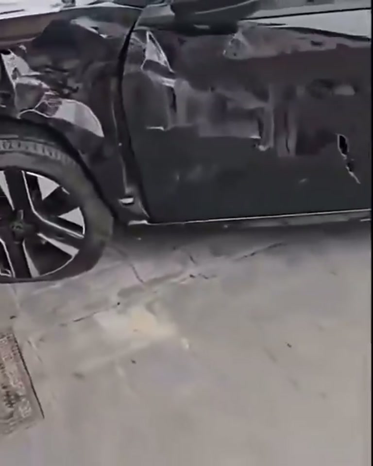 Bull Rams Parked Car in Narrow Spanish Street, Damage Caught on Video