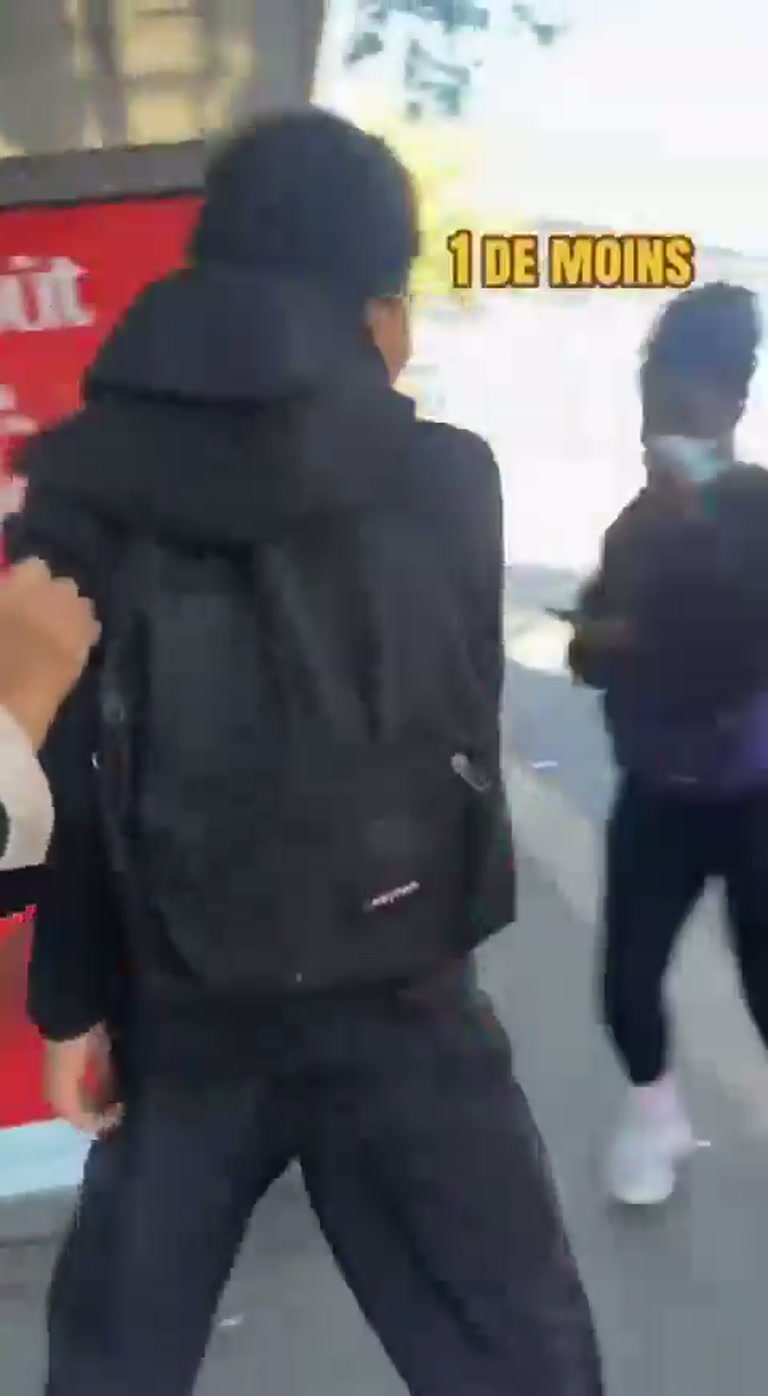 Mother Pulls Son Out of School Blockade in Front of Classmates