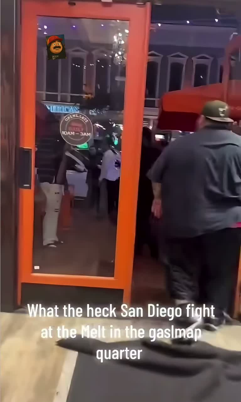 San Diego Restaurant Scuffle Draws Eyes in the Gaslamp Quarter