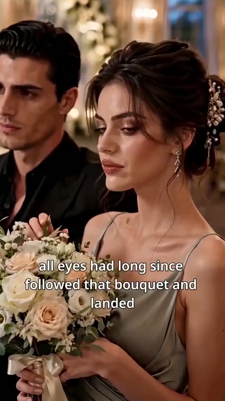 Bouquet Lands in Her Arms, Then Nathan Hands It to Another Woman