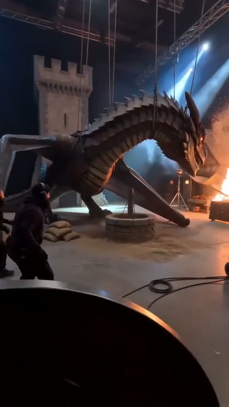 A Dragon on Set: Behind the Scenes of a Movie That Never Existed
