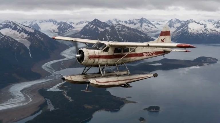An AI Film Follows a Pilot's Return to a Frozen Family Cabin