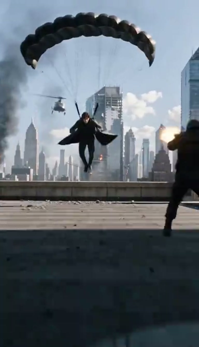 AI Trailer GRAVITY ASSASSIN Turns Skylines Into a Stunt Stage