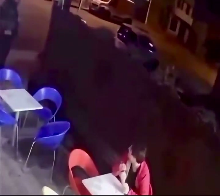 Night Café Footage Goes Viral With a 'John Wick' Caption