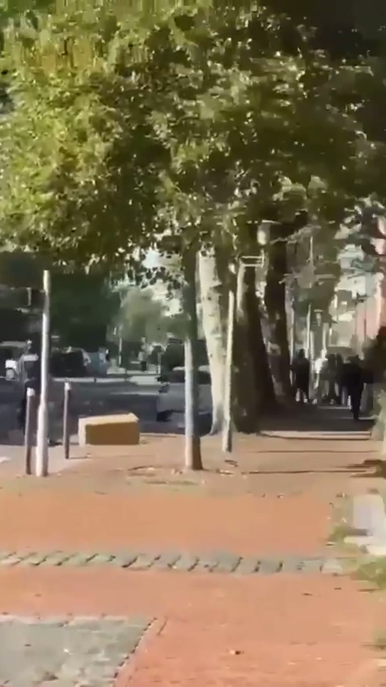 Witnesses Say a Police 4x4 Moved Fast on a Dunkerque Street