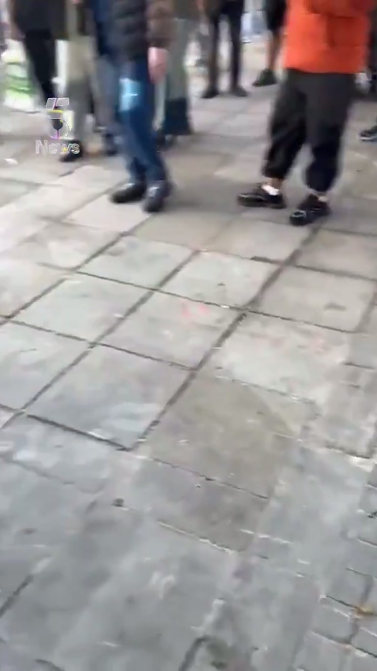 Onlooker Asks 'Did You Get It All on Video' as Officer Kneels