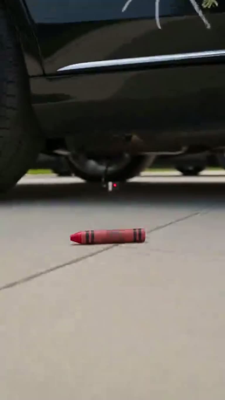 A Child's Pointed Finger Turns a Sunlit Driveway Into a Standoff