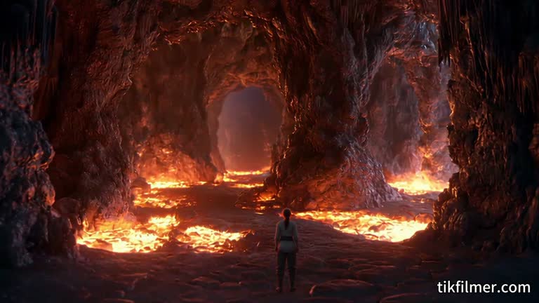 A Cavern of Fire, a Sleeping Legend, and One Small Blue Flower