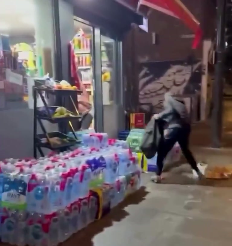 A Night Shop Stop in Aldgate East Turns Into a Tense Struggle