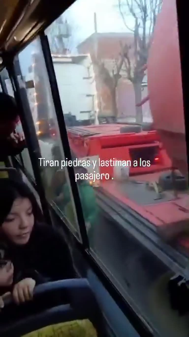 A Family's Calm Bus Ride Turns Into a Storm of Stones