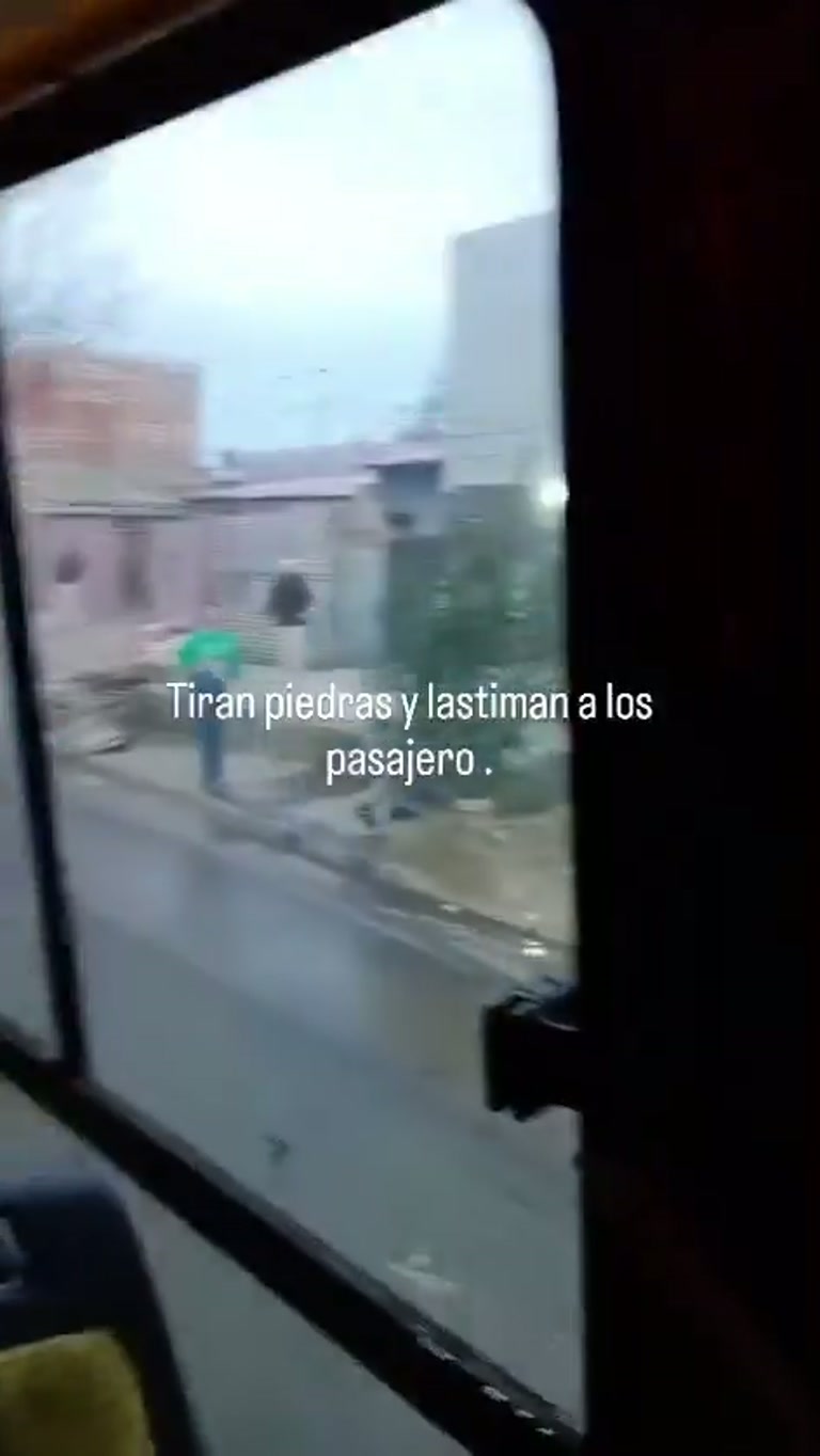 A Family's Calm Bus Ride Turns Into a Storm of Stones
