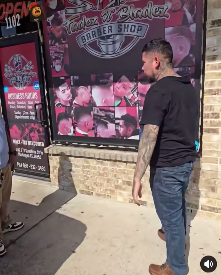 A Quiet Afternoon at a Barbershop Turns Into a Crowd-Stopping Scuffle