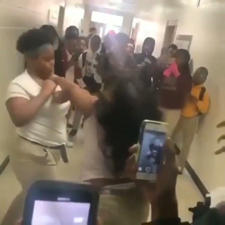 The Hallway Fight Everyone Filmed But Nobody Stepped Into
