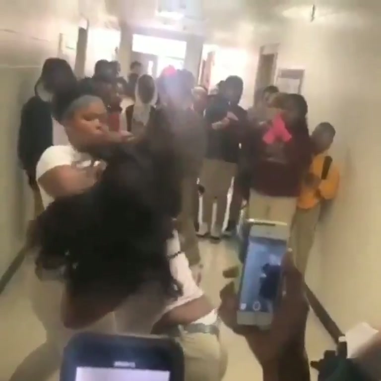 The Hallway Fight Everyone Filmed But Nobody Stepped Into