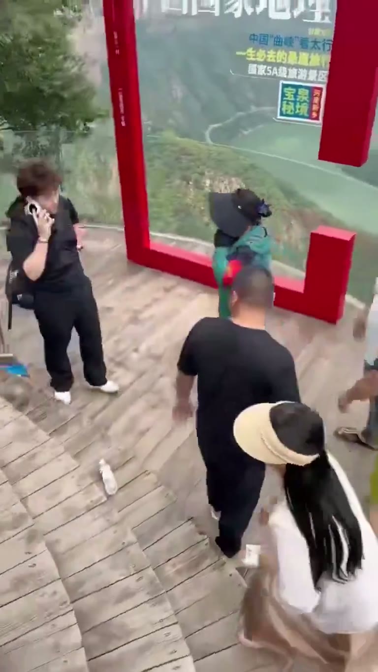A Mountaintop Confrontation Caught Mid-Sentence on the Cliffside