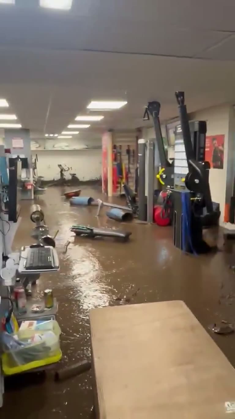 A Clinic Floor Turns to Mud While the Water Keeps Rising