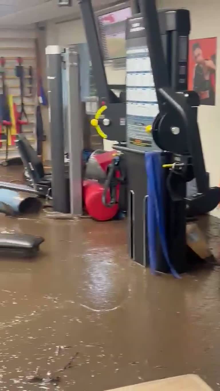 A Clinic Floor Turns to Mud While the Water Keeps Rising