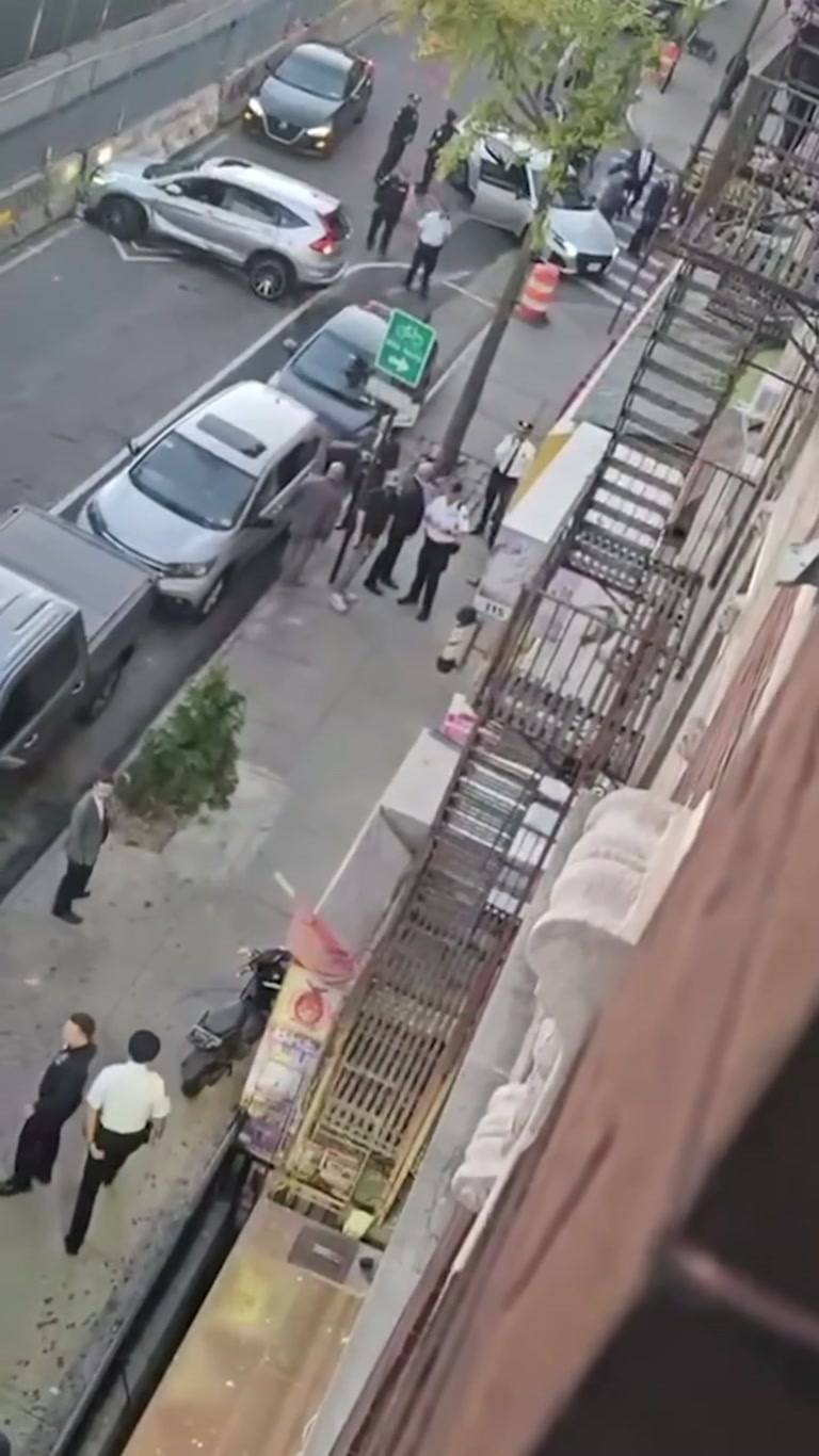 A Crowd Swarms Agents Seconds After a Single Shot Rings Out