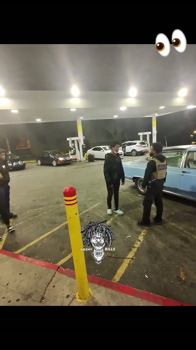 A Late-Night Gas Stop Standoff: Nobody Moves First, Nobody Blinks