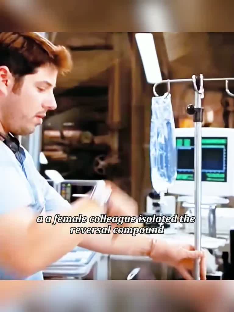 A Scientist Injects His Own Formula, and the Lab Goes Silent