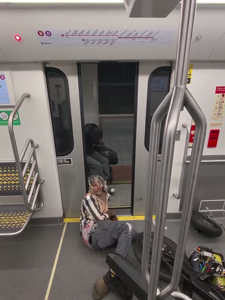 One Quiet Subway Car, One Wheelchair, and a Punch Nobody Stopped