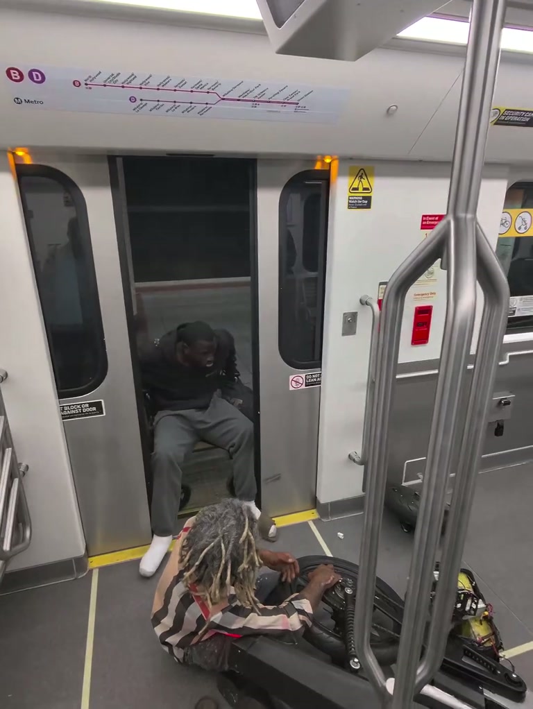 One Quiet Subway Car, One Wheelchair, and a Punch Nobody Stopped