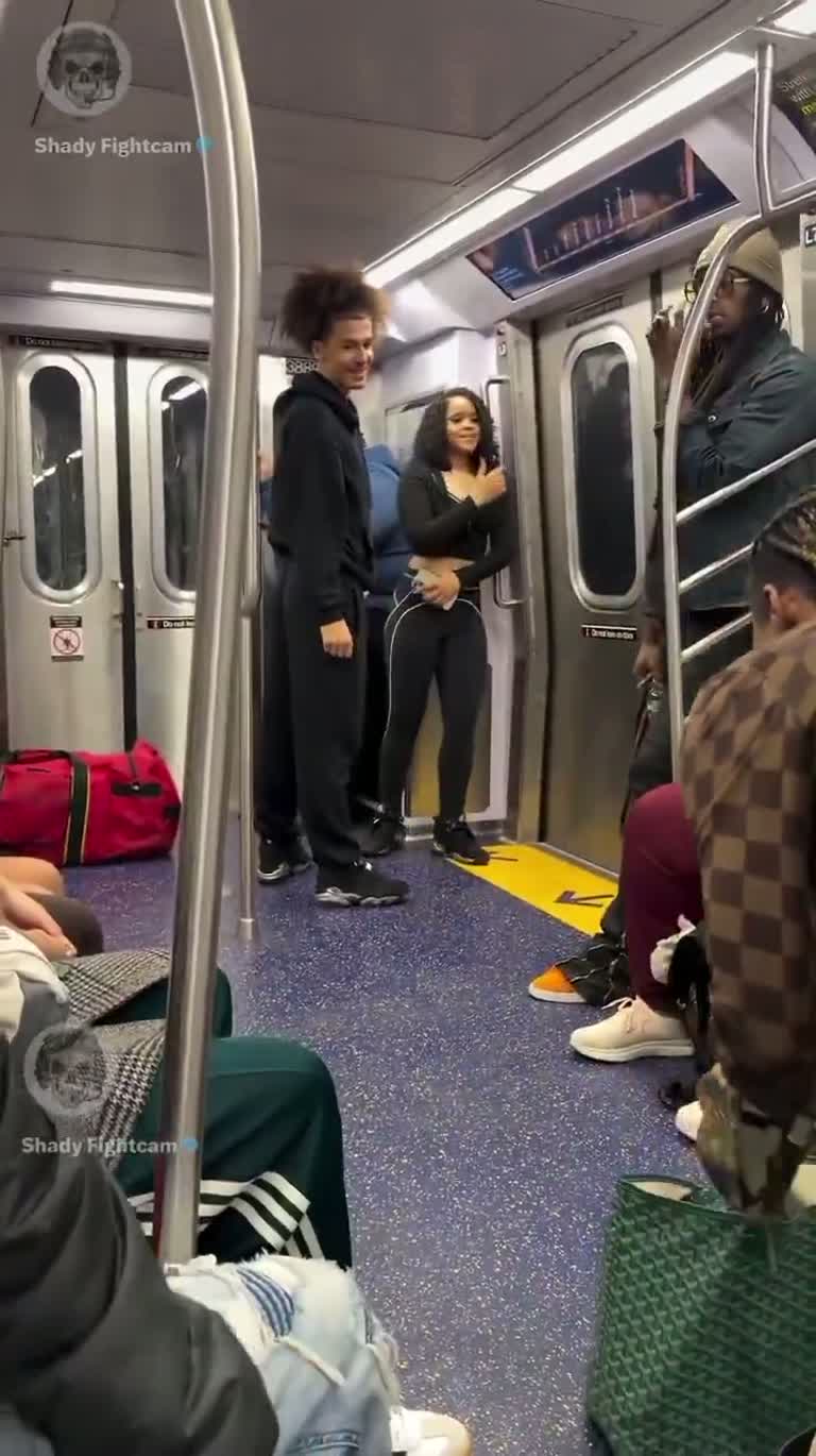 Inside a New York Subway Car, One Calm Voice Held the Line