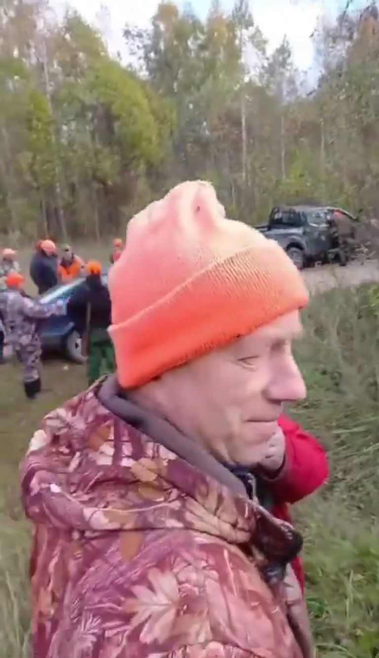 Latvia: A Hunting Party Holds a Group of People in the Woods