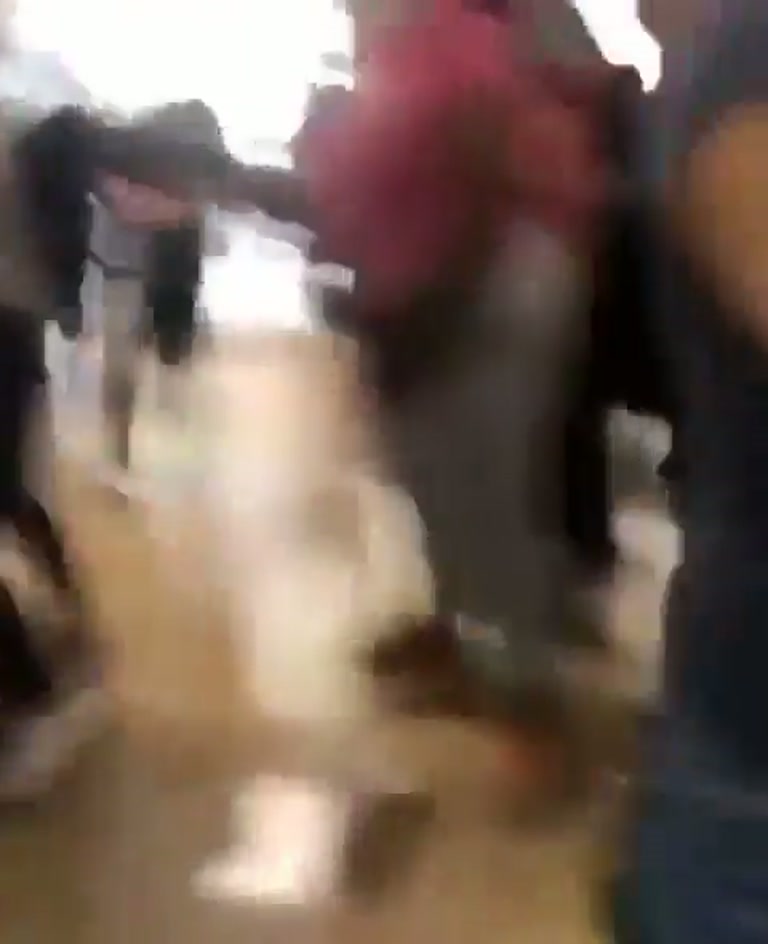 A Hallway Scuffle, a Shaking Camera, and 30 Seconds Nobody Explains